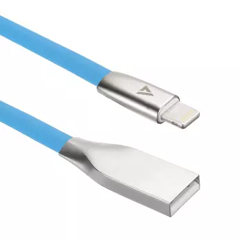Кабель Lightning 8pin-USB, ACD, 1.2m, голубой, Материал оплетки TPE Термоэластопласт (ACD-U922-P5L)