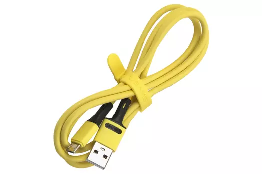 Кабель Micro USB-USB, 2A, 1м, желтый USAMS U52 (SJ435USB03)