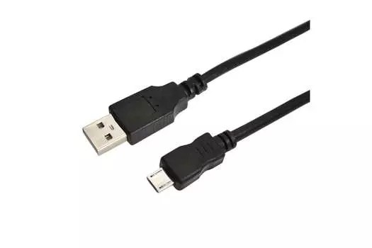 Кабель Micro USB-USB, 1.8м, черный REXANT (18-1164-2)