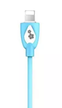 Кабель Lightning 8-pin(m)-USB 2.0(Am), 2.4A, 1.2м, голубой HOCO Sakura JP15