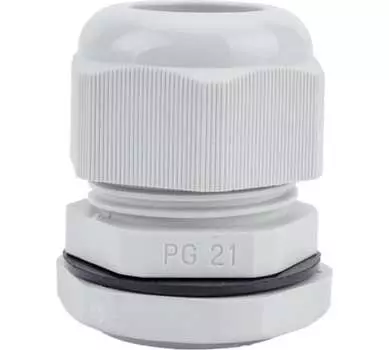 Кабельный ввод NAVIGATOR NCG-PG-21, 13-18 мм, пластик, серый, 50 шт. (71736)