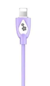 Кабель Lightning 8-pin(m)-USB 2.0(Am), 2.4A, 1.2м, пурпурный HOCO JP15