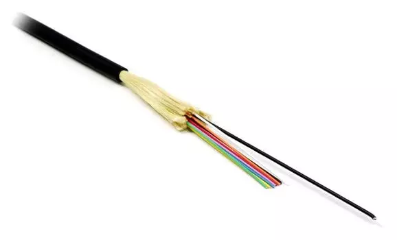 Кабель оптический Hyperline одномодовый, 9/125мкм, SMF-28 ULTRA (G.652.D), 12 волокон, 1 м, черный, LSZH (FO-DT-IN/OUT-9S-12-LSZH-BK)