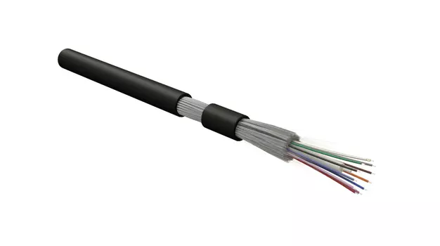 Кабель оптический Hyperline одномодовый, 9/125мкм, SMF-28 ULTRA (G.652.D), 8 волокон, 1 м, черный, HFLTx (FO-DT-IN/OUT-9S-8-HFLTx-BK)