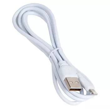 Кабель Lightning 8-pin-USB, 2.4A, 1м, белый Remax Suji Pro RC-138i (RC-138i / 6972174158334)