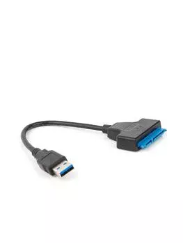 Кабель-переходник (адаптер) VCOM CU815, 1x2.5", SATA3, USB 3.0, черный (CU815)