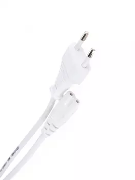 Кабель питания Europlug(M)-IEC-320-C7, 1.8м, белый Telecom (TP228-1.8-W)