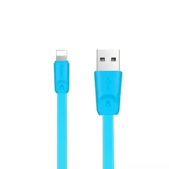 Кабель Lightning 8-pin(m)-USB 2.0(Am), 2.4A, 2м, синий HOCO X9