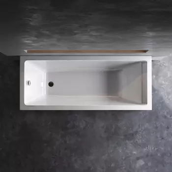 Ванна акриловая 160x70 AM.PM Gem W90A-160-070W-A белая глянцевая