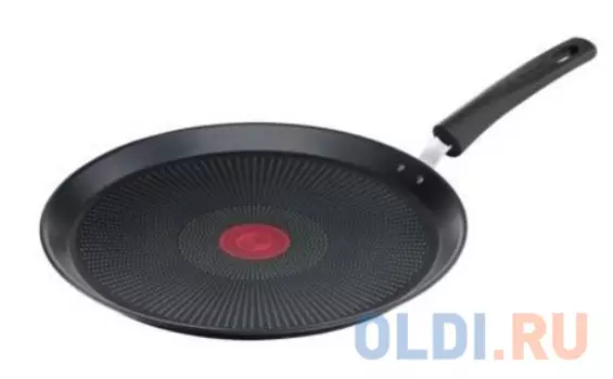 Сковорода блинная Tefal G26038AZ круглая ручка несъемная (без крышки) черный (2100116325)