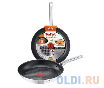 Сковорода Tefal Intuiton SS2 A7030524 круглая 28см ручка несъемная (без крышки) черный (2100102547)