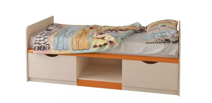 Кровать с ящиками №12 (серия ЖК 4.5М)