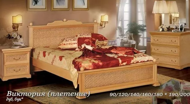 Кровать Виктория-1 плетение