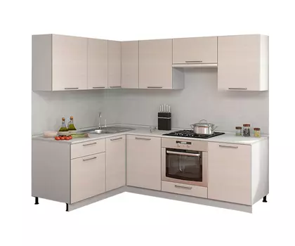 Кухня угловая Симпл 1600х2200
