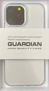 Чехол-накладка K-Doo Guardian Case для iPhone 13 Pro силиконовый (прозрачно-голубой)