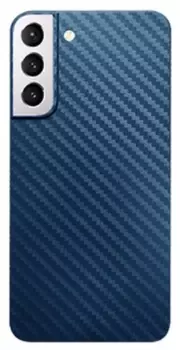 Чехол-накладка K-Doo Keivlar Case для Samsung Galaxy S23 карбоновый (черно-синий в полоску)