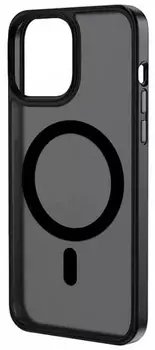 Чехол-накладка Keephone Magico Magsafe для Apple iPhone 14 Pro Max с подставкой пластиковый (черный)