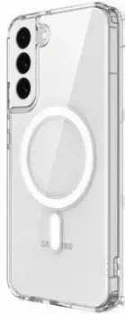 Чехол-накладка Keephone X-Crystal MagSafe для Samsung Galaxy S24+ пластиковый (прозрачный)