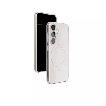 Чехол-накладка Kzdoo Mag Guardian Magsafe для Samsung Galaxy S25 пластиковый (прозрачный)