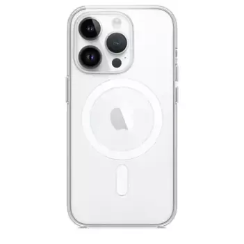 Чехол-накладка Kzdoo Mag Guardian Magsafe для iPhone 14 Pro силиконовый (прозрачный)