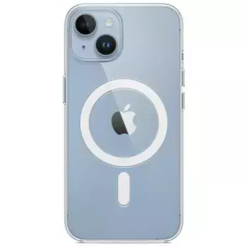 Чехол-накладка Kzdoo Mag Guardian Magsafe для iPhone 15 силиконовый (прозрачный)