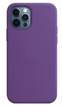 Чехол-накладка Kzdoo Mag iCoat MagSafe Series для iPhone 14 Pro силиконовый (темно-фиолетовый)