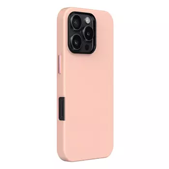 Чехол-накладка Kzdoo Mag Noble Collection MagSafe для Apple iPhone 16 Pro Max искусcтвенная кожа (десертное шампанское)