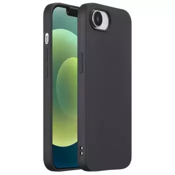 Чехол-накладка Kzdoo Q Series для Apple iPhone 16e силиконовый (черный)