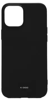 Чехол-накладка Kzdoo Q Series для Apple iPhone 14 Plus силиконовый (черный)