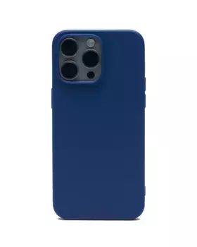 Чехол-накладка Kzdoo Q Series для Apple iPhone 14 силиконовый (синий)