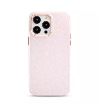 Чехол-накладка Kzdoo Sparkle для iPhone 14 Pro Max пластиковый (золотой)