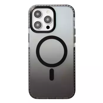 Чехол-накладка Mutural MagSafe Icesense Series для iPhone 15 Pro пластиковый (серый градиент)