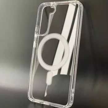 Чехол-накладка Mutural MagSafe Series для Samsung Galaxy S23 пластиковый (прозрачный)