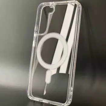 Чехол-накладка Mutural MagSafe Series для Samsung Galaxy S23+ пластиковый (прозрачный)