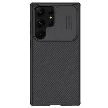 Чехол-накладка Nillkin CamShield Pro для Samsung Galaxy S23 Ultra пластиковый (черный)