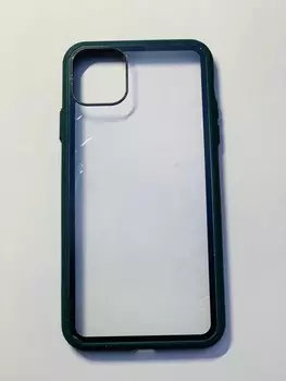 Чехол-накладка FaisON Modish Series для Apple iPhone 11 Pro Max пластик/силиконовые края (зеленый)