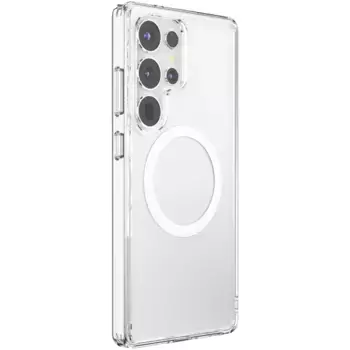 Чехол-накладка Gel Crystal Magsafe (D-84266) для Samsung Galaxy S25 Ultra пластиковый (прозрачный)