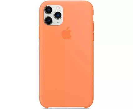 Чехол-накладка Silicone Case Series для Apple iPhone 11 Pro (оранжевый)
