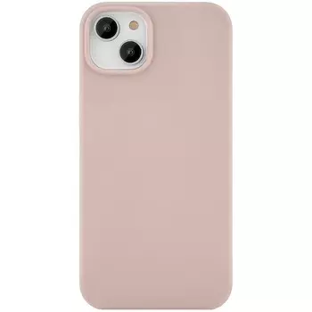 Чехол-накладка Silicone Case Series для Apple iPhone 15 Pro Max (лилово-бежевый)