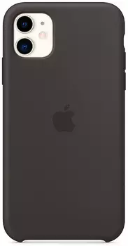 Чехол-накладка Silicone Case Series для Apple iPhone 11 (черный)
