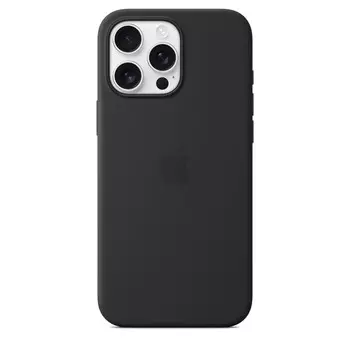 Чехол-накладка Silicone Case Series для Apple iPhone 16 Pro Max (черный)