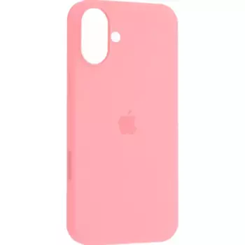 Чехол-накладка Silicone Case Series для Apple iPhone 16 (розовый)