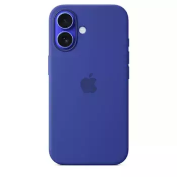 Чехол-накладка Silicone Case with MagSafe для iPhone 16 Plus (Ultramarine)