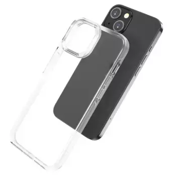 Чехол-накладка Hoco Crystal Diamond для iPhone 14 пластиковый (прозрачный)
