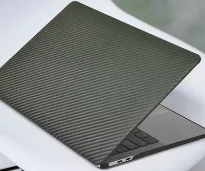 Чехол-накладка WIWU iKavlar Hard Case для Macbook Air 13.6" (2022) пластиковый (темно-зеленый)