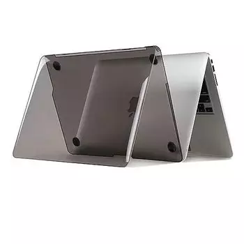 Чехол-накладка WIWU iShield Hard Shell для Apple MacBook New Pro 15" матовый (прозрачно-черный)