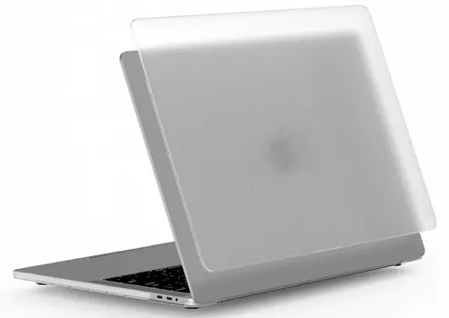 Чехол-накладка WIWU iShield Hard Shell для Apple MacBook Pro 14 (2021) пластиковый матовый (прозрачно-белый)