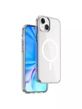 Чехол-накладка Wiwu Magsafe (FYY-014) для Apple iPhone 15 пластиковый (прозрачный)