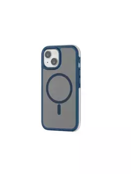 Чехол-накладка Wiwu Magsafe (ZKK-012) для Apple iPhone 15 Plus пластиковый (синий)
