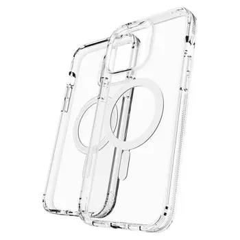 Чехол-накладка Zagg Clear Snap Magsafe для iPhone 14 Plus пластиковый (прозрачный)